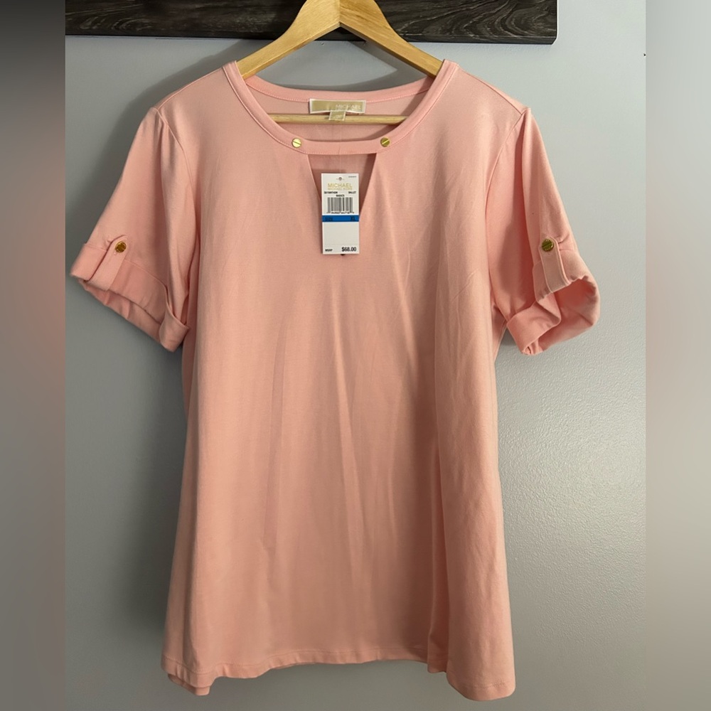 Michael Kors Pink Top 
XL